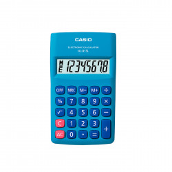 Calculadora de bolsillo Casio azul HL-815L-BU