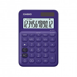 Calculadora de mesa Casio morado pastel MS-20UC-PL