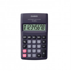 Calculadora de bolsillo Casio negra HL-815L-BK