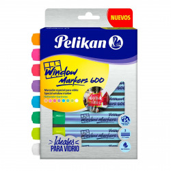 Marcadores para Vidrio Pelikan x 8