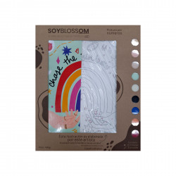 Kit para pintar The Rainbow by Tatiana Rojas SOYBLOSSOM
