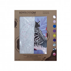 Kit para pintar Cebra by Ana Sofia SOYBLOSSOM