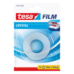Cinta transparente tesa film crystal 33m x 19mm