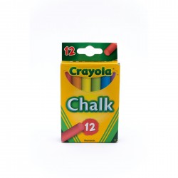 Tizas Crayola colores surtidos x 12