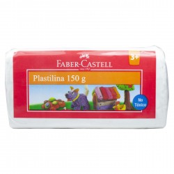 Plastilina Faber Castell Blanca 150 gr