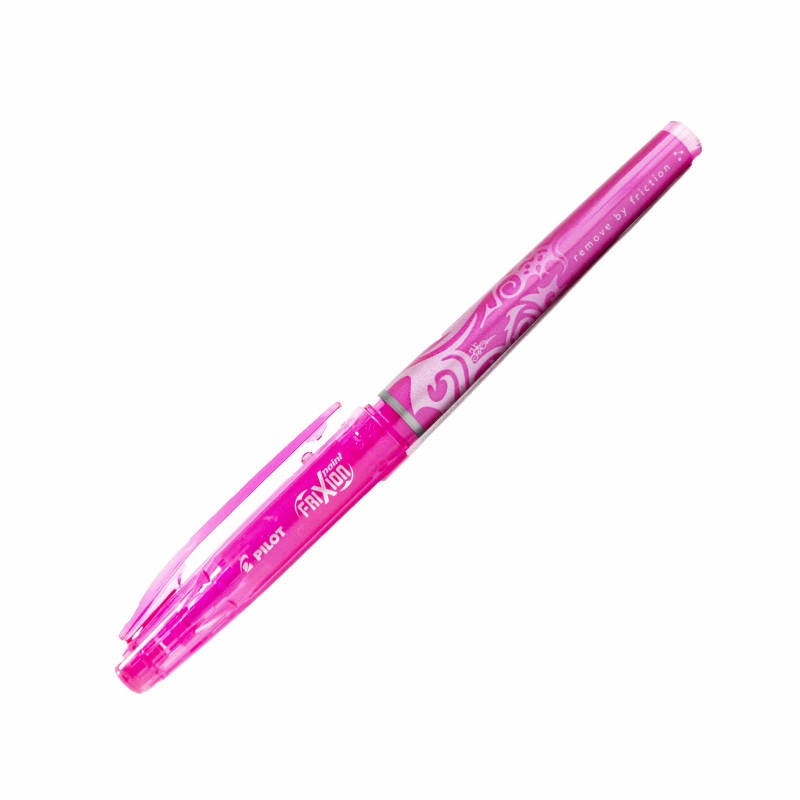 Bolígrafo borrable Frixion Pilot rosado 0.5 mm